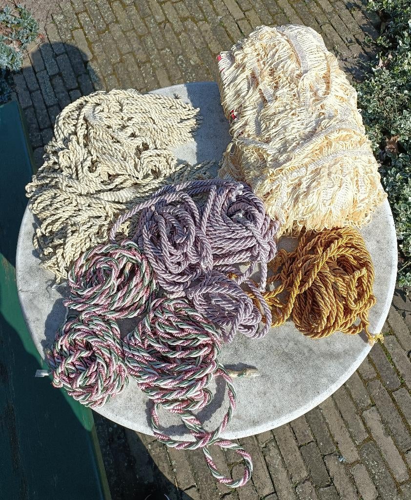 Lot van vintage fournituren sierlint band (BF4), Ophalen of Verzenden, Nieuw, Lint, Band of Elastiek