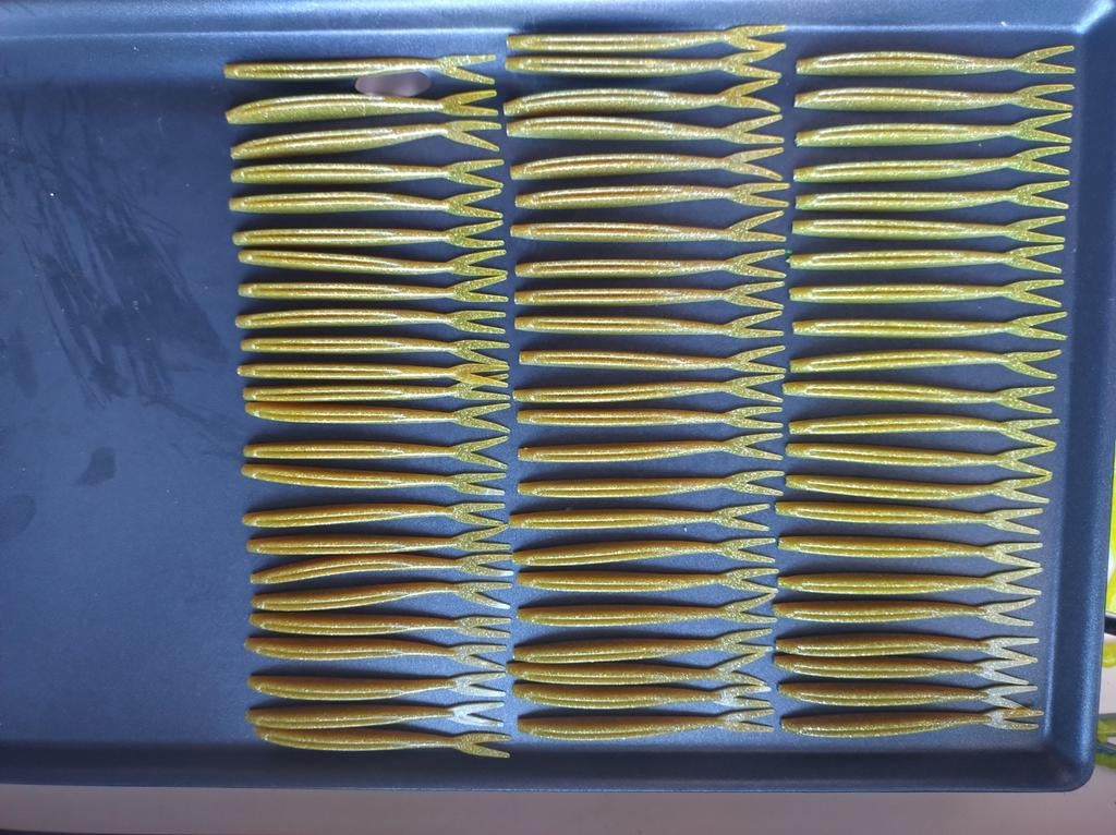 9 cm v tail shad, Ophalen of Verzenden, Nieuw, Complete set