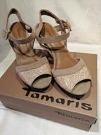 Tamaris open schoenen mt 37, Kleding | Dames, Schoenen, Tamaris, Schoenen met lage hakken, Beige, Ophalen of Verzenden