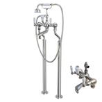 Perrin & Rowe Edwardian klassieke vrijstaand badmengkraan, Doe-het-zelf en Verbouw, Sanitair, Niet ingevuld, Niet ingevuld, Ophalen of Verzenden