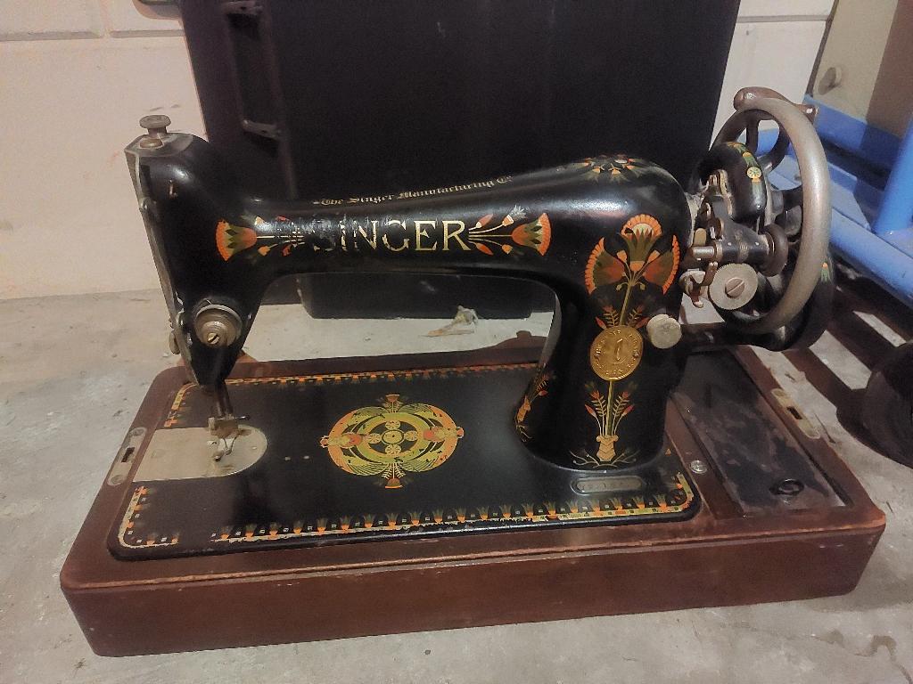 singer naaimachine oldtimer Y2219312, Ophalen