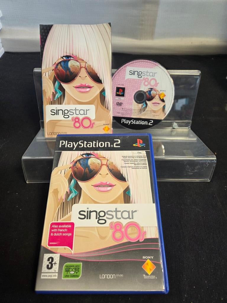 SingStar '80s PlayStation 2 (PS2) - Karaoke Game, Spelcomputers en Games, Games | Sony PlayStation 2, Muziek, Gebruikt, Support@playstation.com