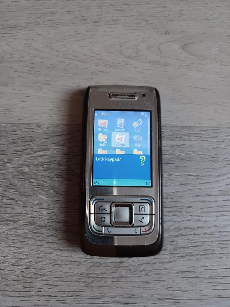 Zeldzame Nokia E65 slide in goede staat, Telecommunicatie, Ophalen of Verzenden