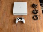 Ps4 Slim 500GB, Ophalen of Verzenden, Zo goed als nieuw, Met 1 controller, Slim