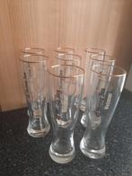 Hertog Jan Weizener bierglazen - Set van 8, Ophalen of Verzenden, Gebruikt, Bierglas