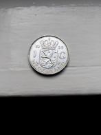 1 Gulden 1955 Koningin Juliana Zilveren Munt, Postzegels en Munten, Munten | Nederland, 1 gulden, Koningin Juliana, Zilver, Ophalen of Verzenden