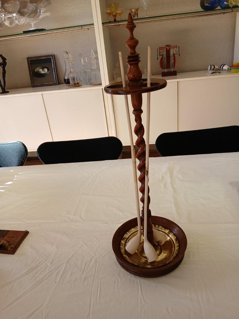 Pijpenstandaard Zenith Gouda plus 3 pijpen, Antiek en Kunst, Ophalen of Verzenden