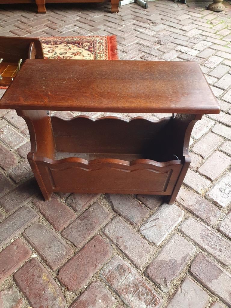 Krantenbak, Ophalen, Gebruikt