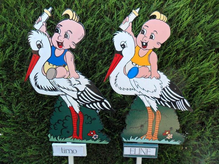 Geboorteborden o.a. tweeling enz geweldige keuze., Kinderen en Baby's, Kraamcadeaus en Geboorteborden, Nieuw, Geboortebord, Ophalen