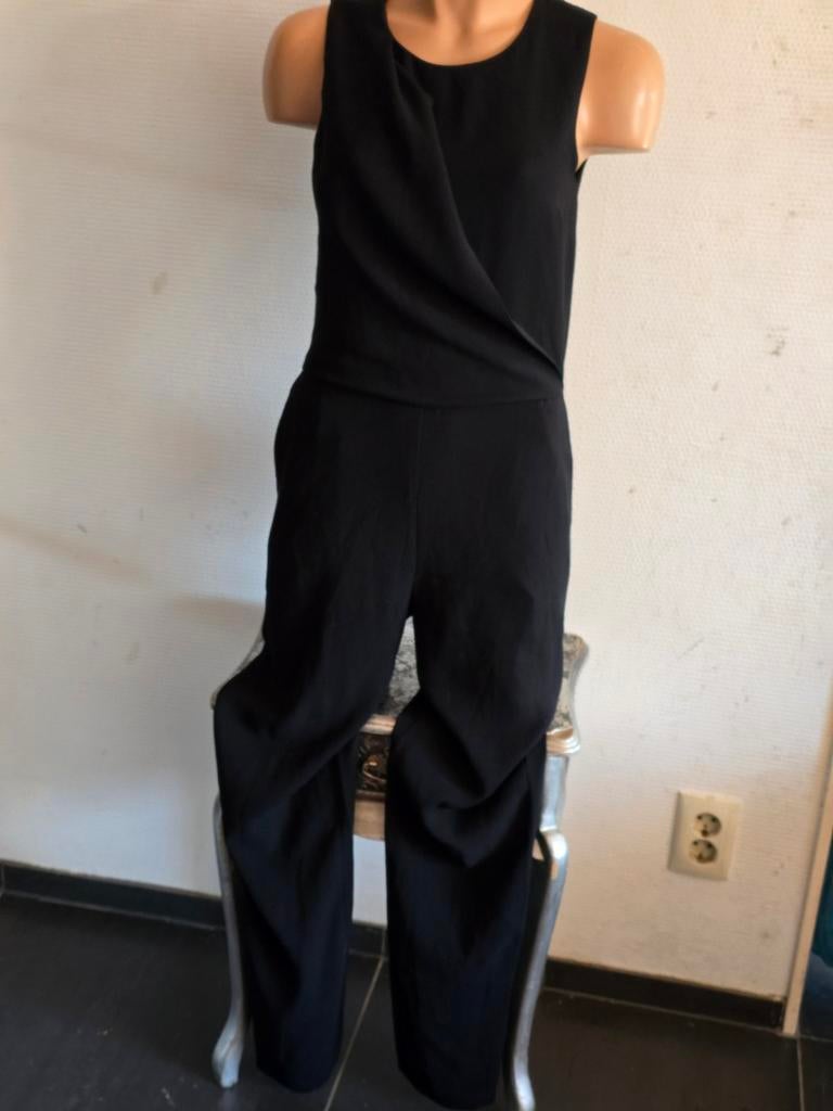 Mango dames jumpsuit maat S, Kleding | Dames, Jumpsuits, Mango, Zwart, Ophalen of Verzenden, Zo goed als nieuw