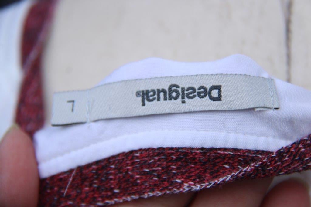 Tuniek creme Desigual mt L Vaste prijs, Verzenden, Beige, Maat 42/44 (L), Zo goed als nieuw
