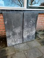 2 hoge bloembakken, Ophalen, Kunststof