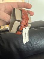 Fossil horloge FS5305 met bruin leren bandje - Nieuw, Overige merken, Leer, Staal, Polshorloge