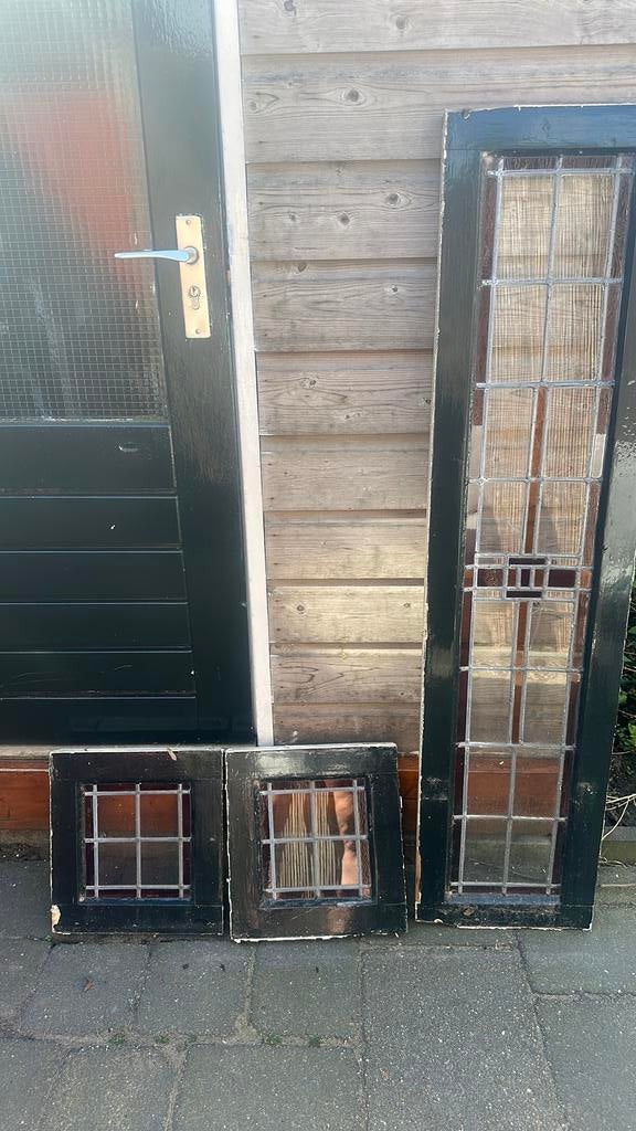 Glas in lood, Ophalen, Gebruikt, Minder dan 80 cm, Glas in lood