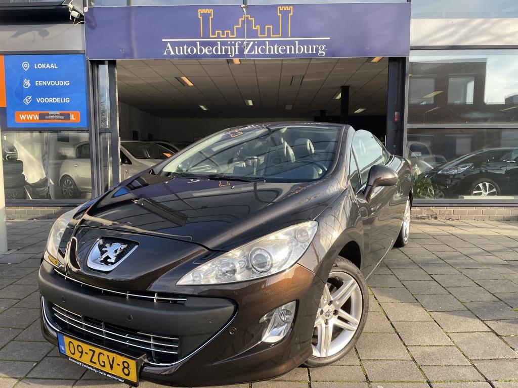 Peugeot 308 CC /1.6 THP Feline/navi:leder/ stoelverwarming, 13 km/l, 4 cilinders, Leder, Bedrijf