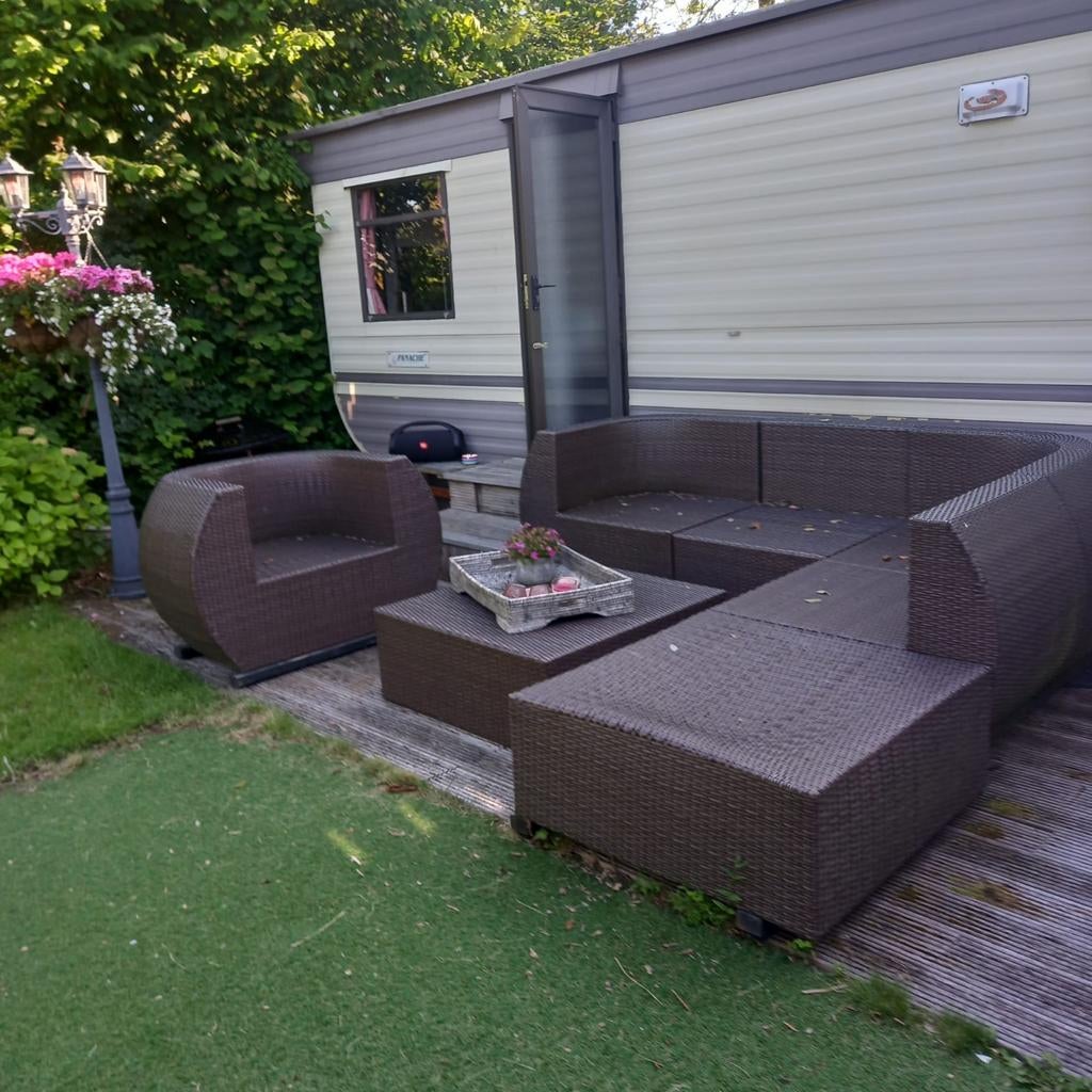 Loungeset incl kussens, Ophalen, 5 zitplaatsen, Gebruikt, Loungeset