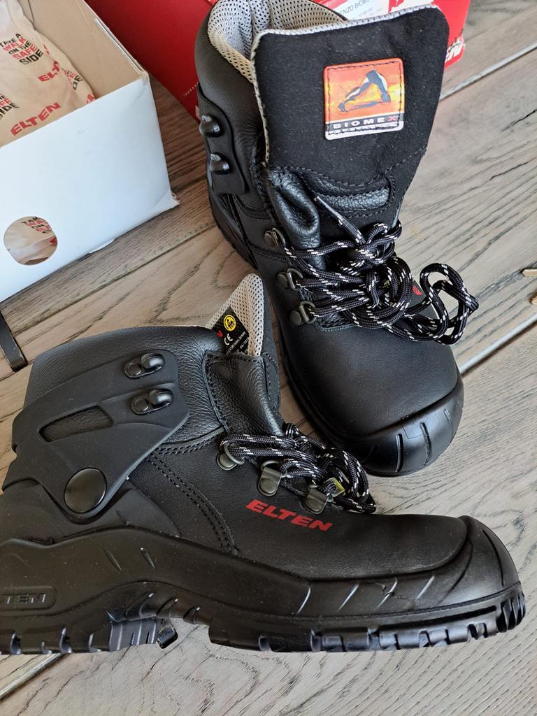 ELTEN veiligheidsschoen halfhoog RENZO Biomex ESD S3S, Ophalen of Verzenden, Nieuw