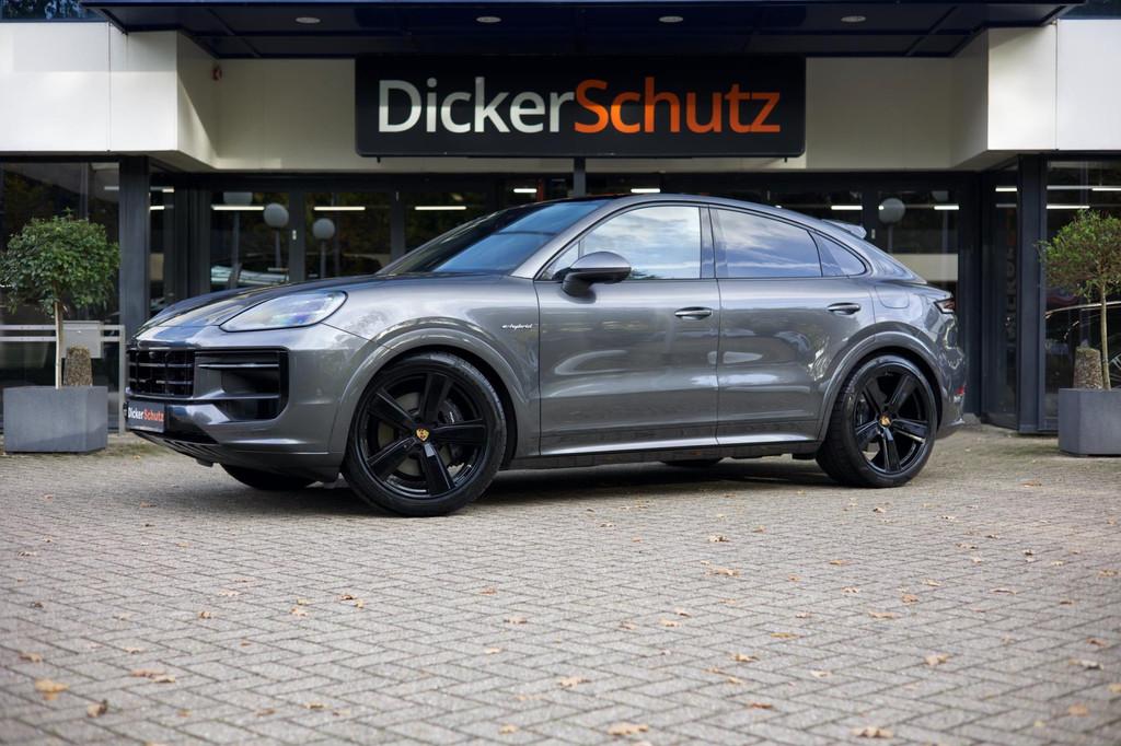 Porsche Cayenne Coupé E-Hybrid | Achteras | InnoDrive | Spo, Auto's, Porsche, Automaat, Stof, Gebruikt, Zwart