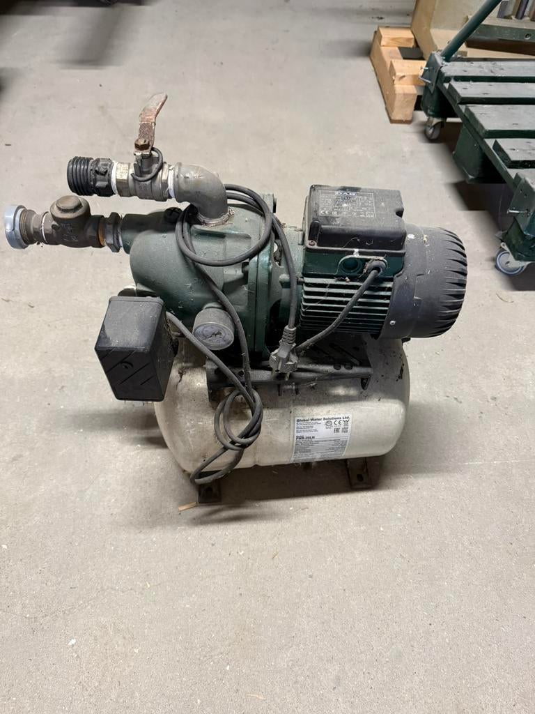 DAB waterpomp / hydrofoorpomp met drukvat – Aquajet –werkend, Ophalen of Verzenden, Zo goed als nieuw, Hydrofoorpomp