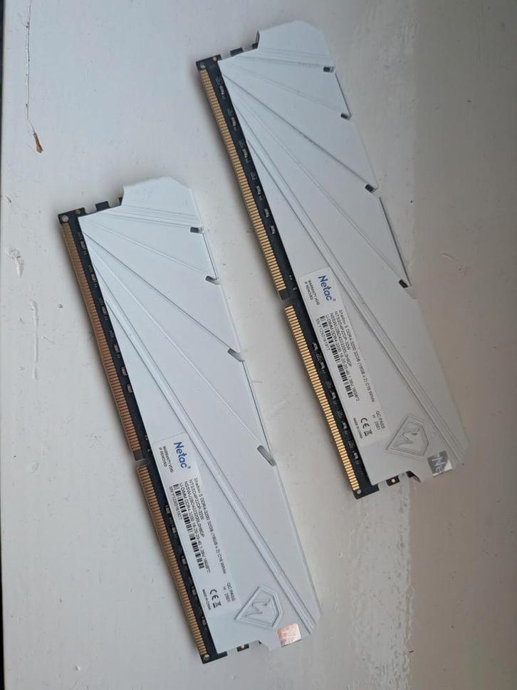 Netac 32GB (2x16GB) DDR4 RAM sticks, Computers en Software, RAM geheugen, Desktop, 32 GB, DDR4, Ophalen of Verzenden
