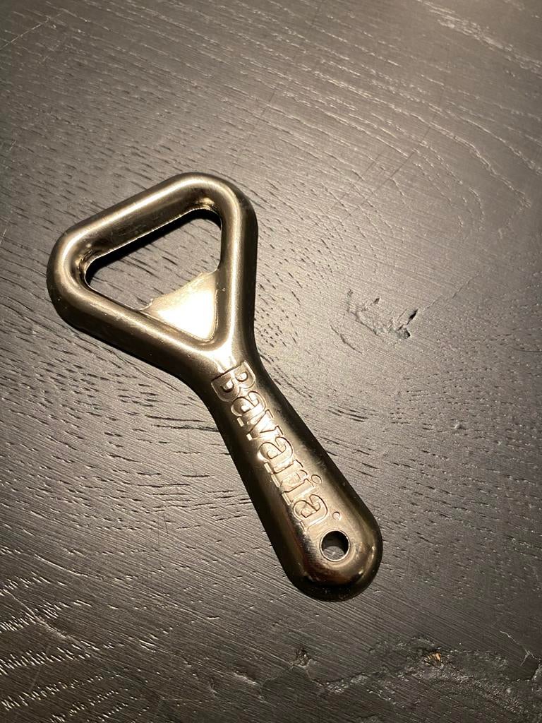 Flesopener Bavaria, Ophalen, Zilver, Metaal, Overige merken