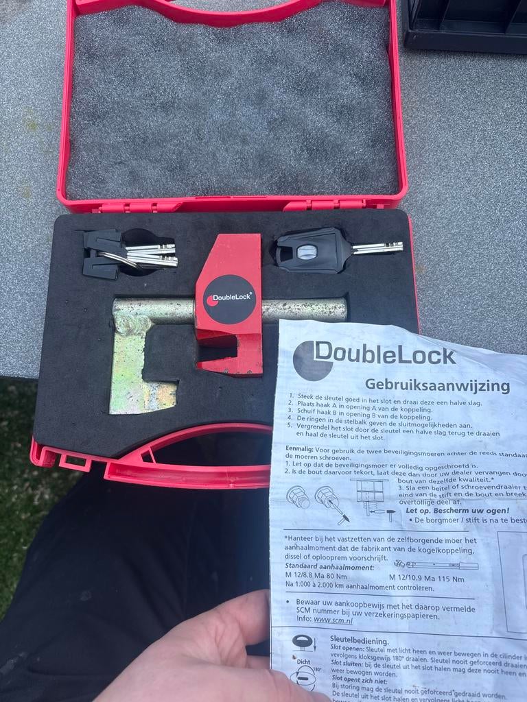 Double Lock Dissel Slot - Nieuwstaat, Ophalen of Verzenden, Zo goed als nieuw