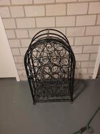 Smeedijzeren wijnrek, Huis en Inrichting, Woonaccessoires | Wijnrekken, Ophalen, Gebruikt, 25 flessen of meer, Metaal