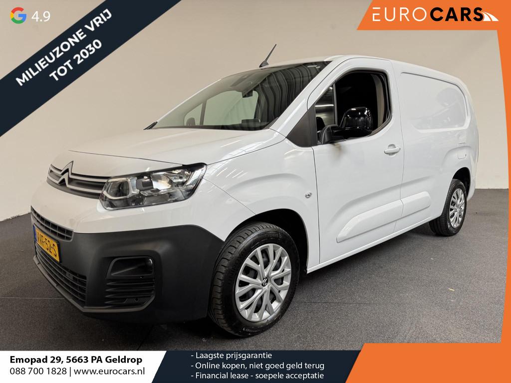 Citroen Berlingo 130PK Automaat L2 Navigatie Apple carplay/, Auto's, Parkeersensor, Stof, Gebruikt, Euro 6