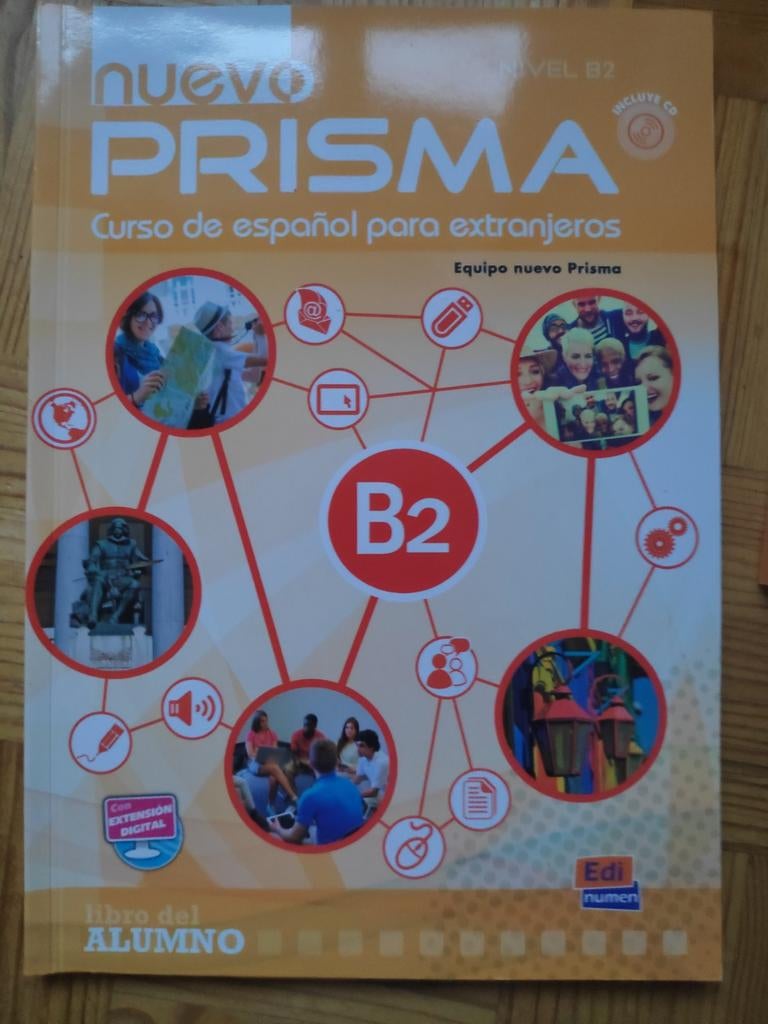 Nuevo prisma B2 - Spaans, Ophalen of Verzenden, Alpha, Zo goed als nieuw, Niet van toepassing