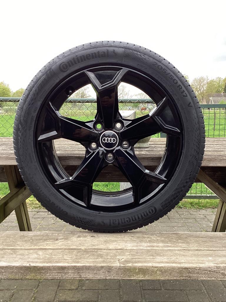 17” nieuwe originele velgen Audi A3 Continental🌞 205-50-17, Banden en Velgen, Nieuw, 17 inch, Personenwagen