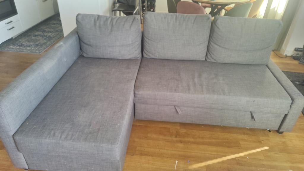 Ikea slaapbank, Ophalen, Gebruikt, Tweepersoons, 140 cm