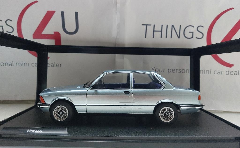 Solido 1:18 BMW 323i E21 1980 blauwzilver nieuw, Ophalen of Verzenden, Nieuw, Auto, Solido
