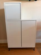 Ikea Eket kast met twee deuren en opbouw, incl. pootjes, Ophalen, Zo goed als nieuw