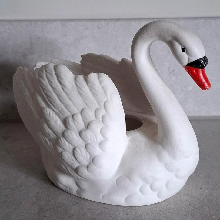 Goebel Zwaan Biscuitporselein - Vintage Jaren '60/'70, Antiek en Kunst, Antiek | Porselein, Ophalen of Verzenden