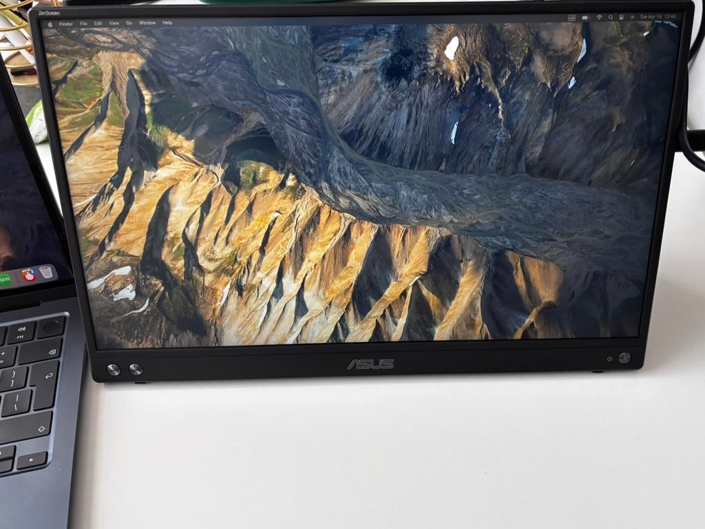 ASUS ZenScreen MB16AHV Portable Monitor 15.6, Ophalen, Zo goed als nieuw, 15 inch