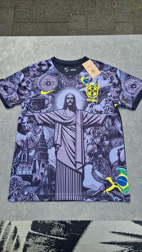 Brazilië shirt, Maat M, Verzenden, Nieuw, Shirt