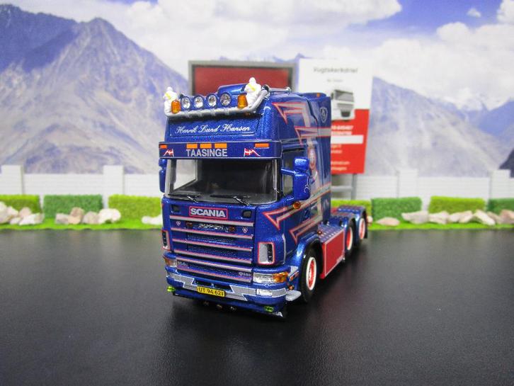 Wsi 01-4810 Hendrik Lund Hansen , Scania 4 Serie Topline 6x2, Hobby en Vrije tijd, Modelauto's | 1:50, Nieuw, Bus of Vrachtwagen