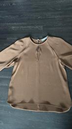 MARELLA wijde feestelijke blouse M / 38, Kleding | Dames, Ophalen of Verzenden, Zo goed als nieuw, Maat 38/40 (M), Bruin