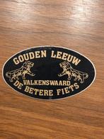 6264 Vintage 'Gouden Leeuw Valkenswaard' fietssticker, Verzamelen, Ophalen of Verzenden