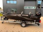 Lund 1650 Angler Tiller - Mercury F50, Watersport en Boten, Ophalen, Aluminium, Zo goed als nieuw, 3 tot 6 meter