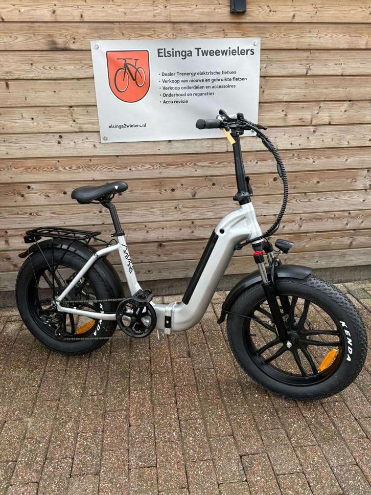 ZGAN! Rvo RV10 vouw - fatbike elektrisch, Fietsen en Brommers, Fietsen | Vouwfietsen, Zo goed als nieuw, Overige merken, 18 tot 20 inch