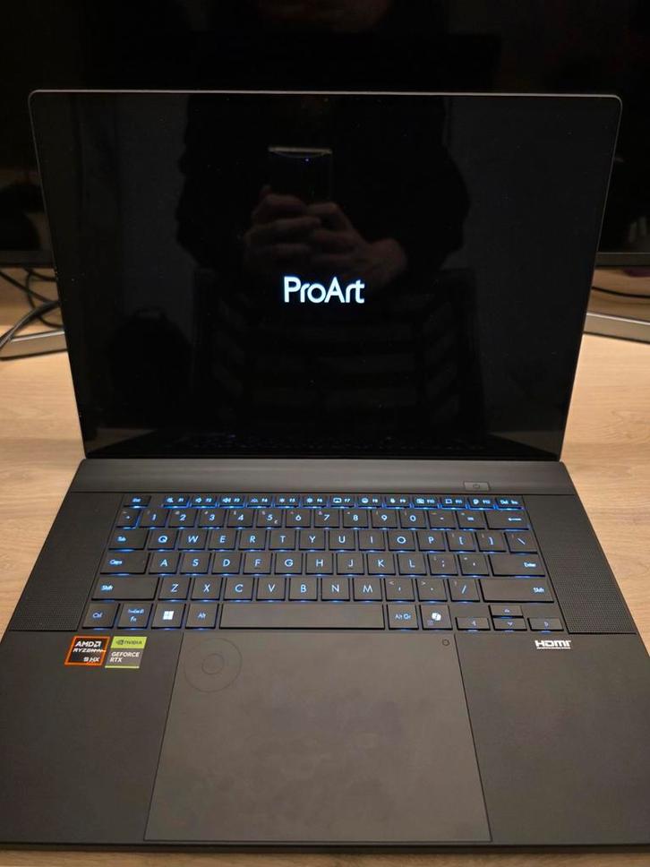 ASUS Pro art P16, 16 inch Laptop, RTX 5070 en Ryzen AI 9HX, Computers en Software, Windows Laptops, Nieuw, 16 inch, SSD, 4 Ghz of meer