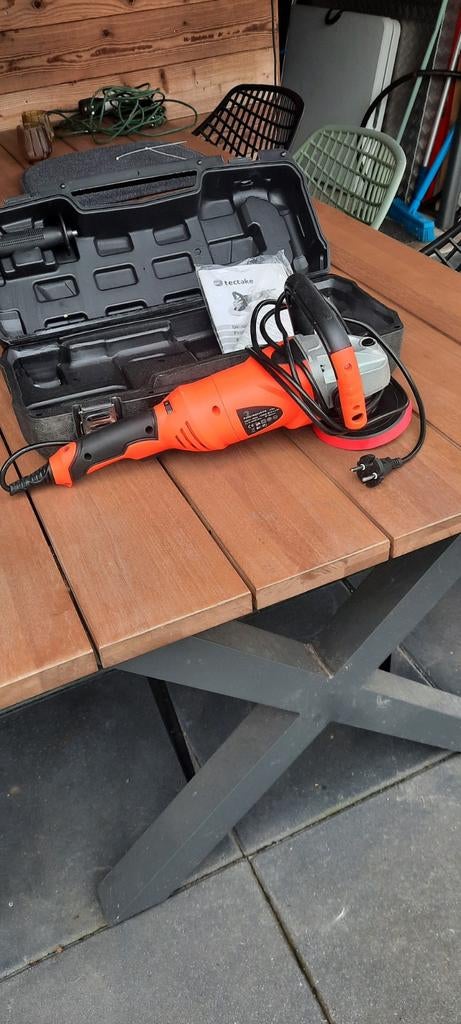 Polijstmachine in nieuwstaat, Ophalen of Verzenden, Zo goed als nieuw, 1200 watt of meer, 70 mm of meer