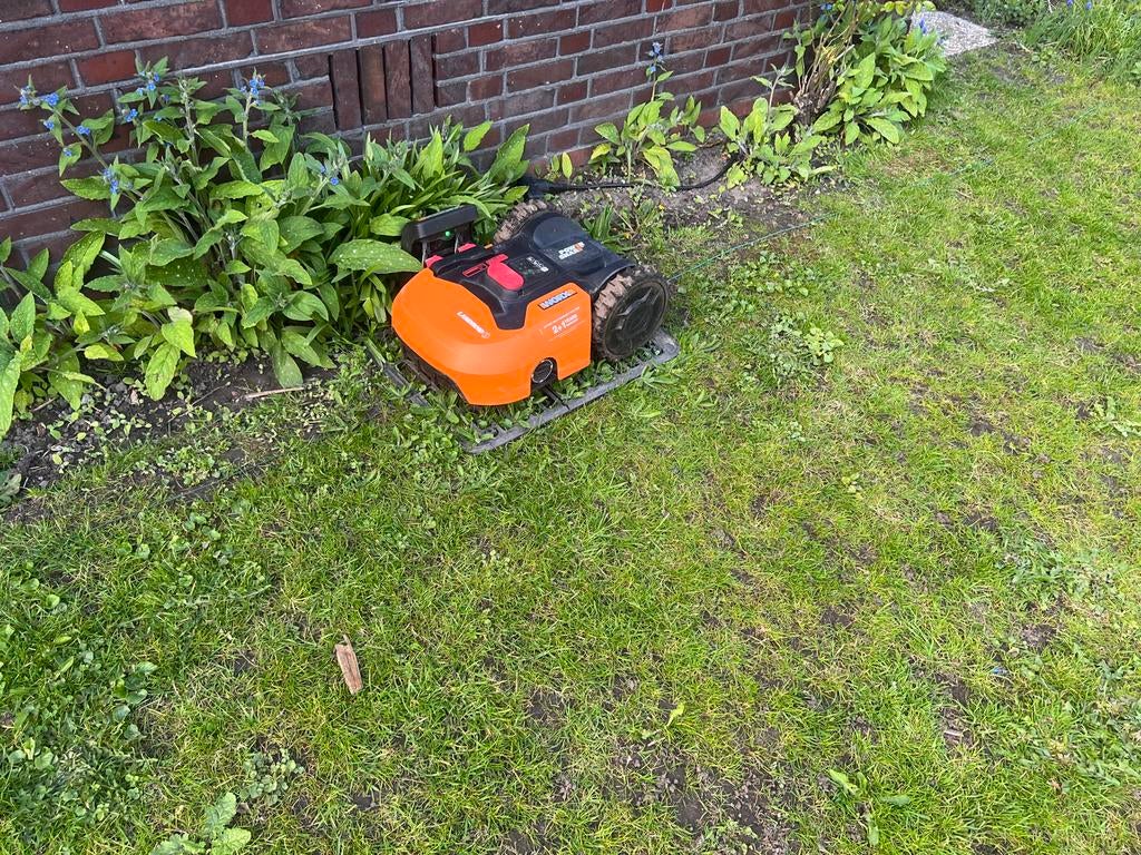 Worx Landroid S robotgrasmaaier - Werkt perfect!, Tuin en Terras, Ophalen, Gebruikt, Minder dan 20 cm, Bestuurbaar via app