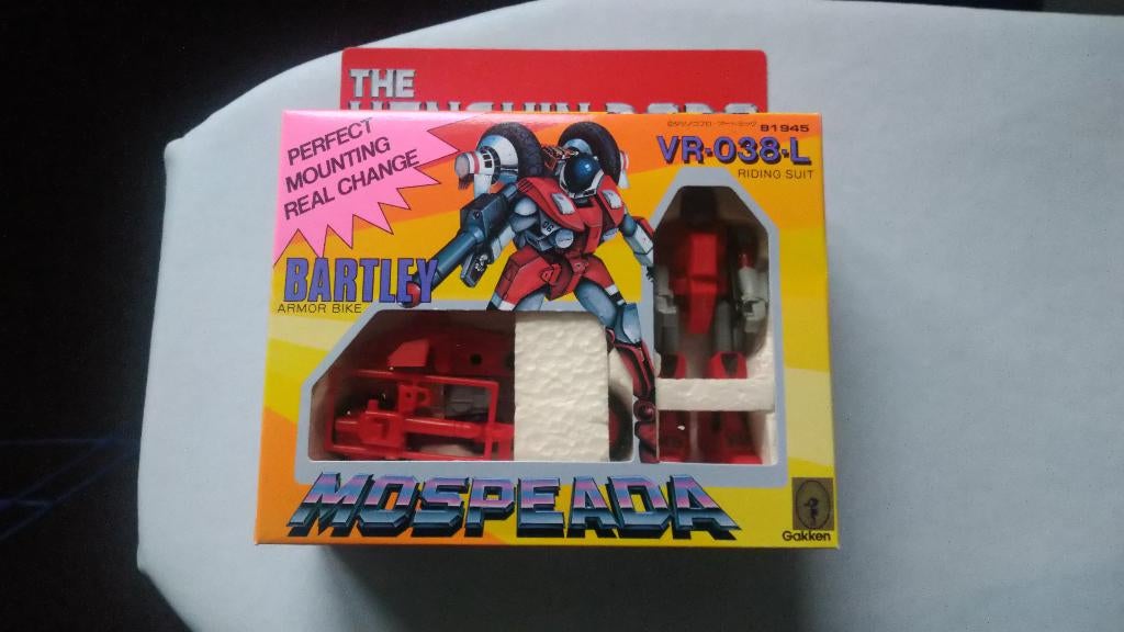 Gakken Henshin Robo Mospeada Bartley VR-038-L Robotech, Ophalen of Verzenden