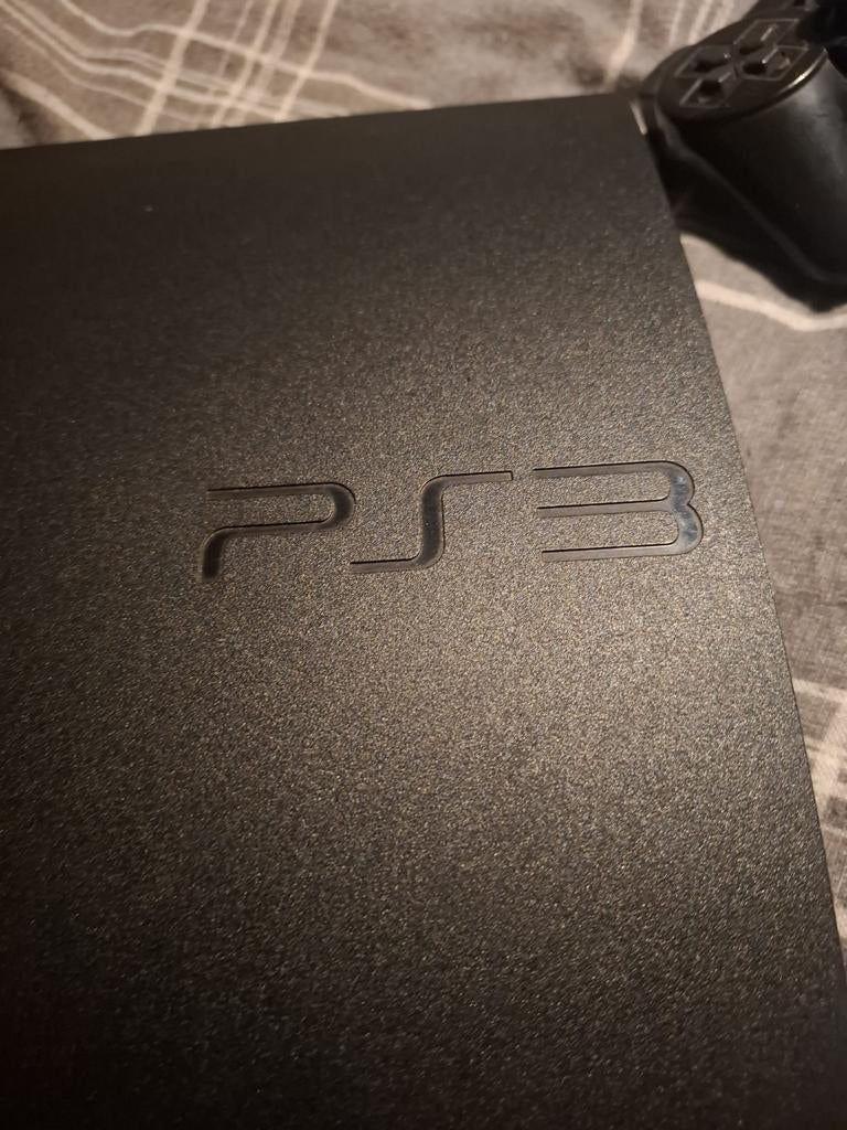 Sony PlayStation 3 console met stroomkabel, Ophalen of Verzenden, Gebruikt, Met 1 controller, Slim