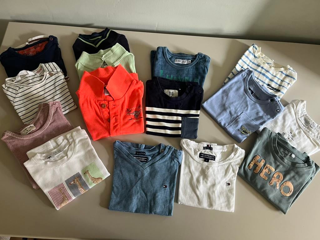Pakket babykleding jongens maat 74 (83 stuks), Ophalen of Verzenden, Zo goed als nieuw
