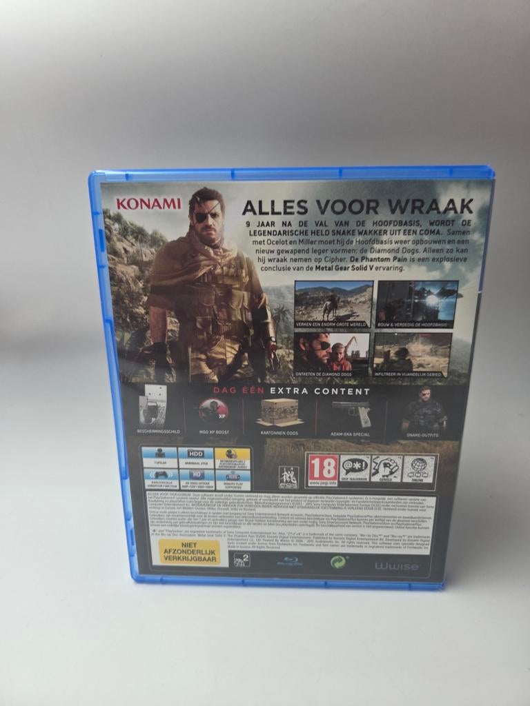 Metal Gear Solid V The Phantom Pain PS4, Ophalen of Verzenden, Retro Games, Marktplaats@Gameshopzwolle.nl, Zwolle