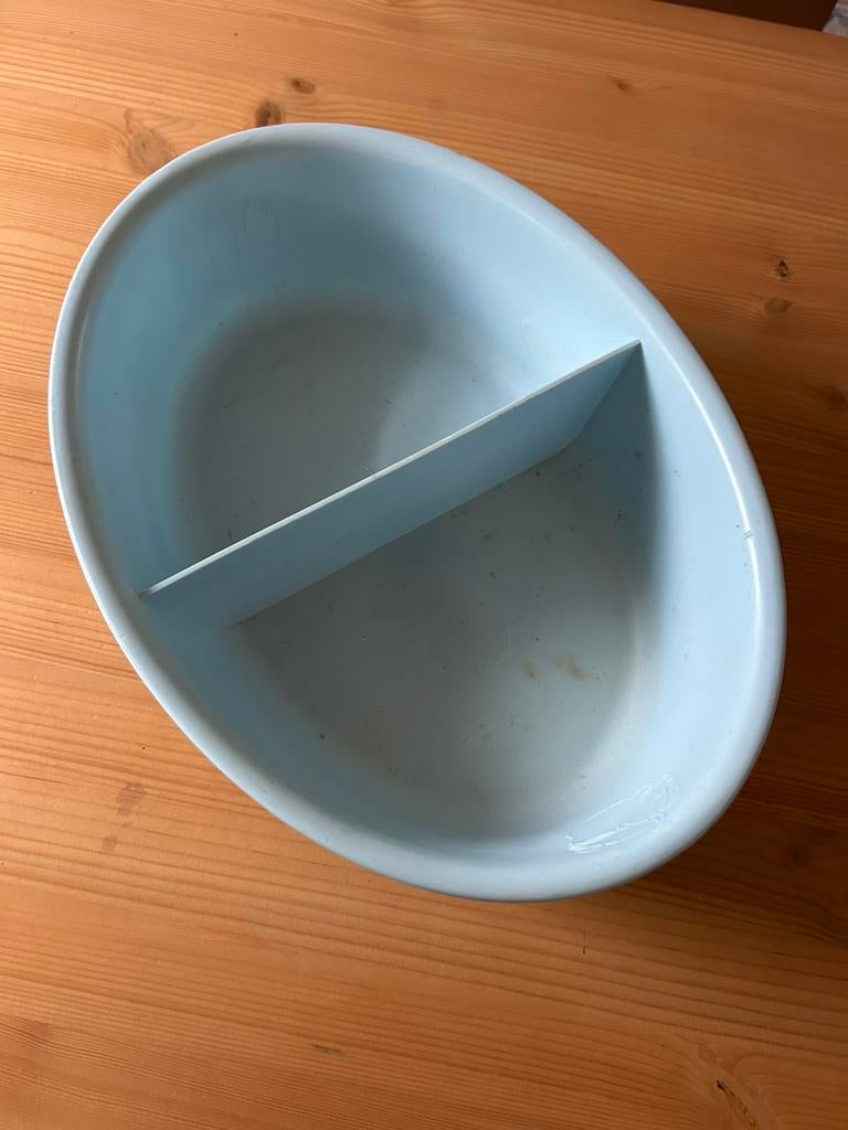 Baby wasbakje, lichtblauw, retro, Kinderen en Baby's, Badjes en Verzorging, Ophalen of Verzenden, Gebruikt, Overige typen, Overige merken