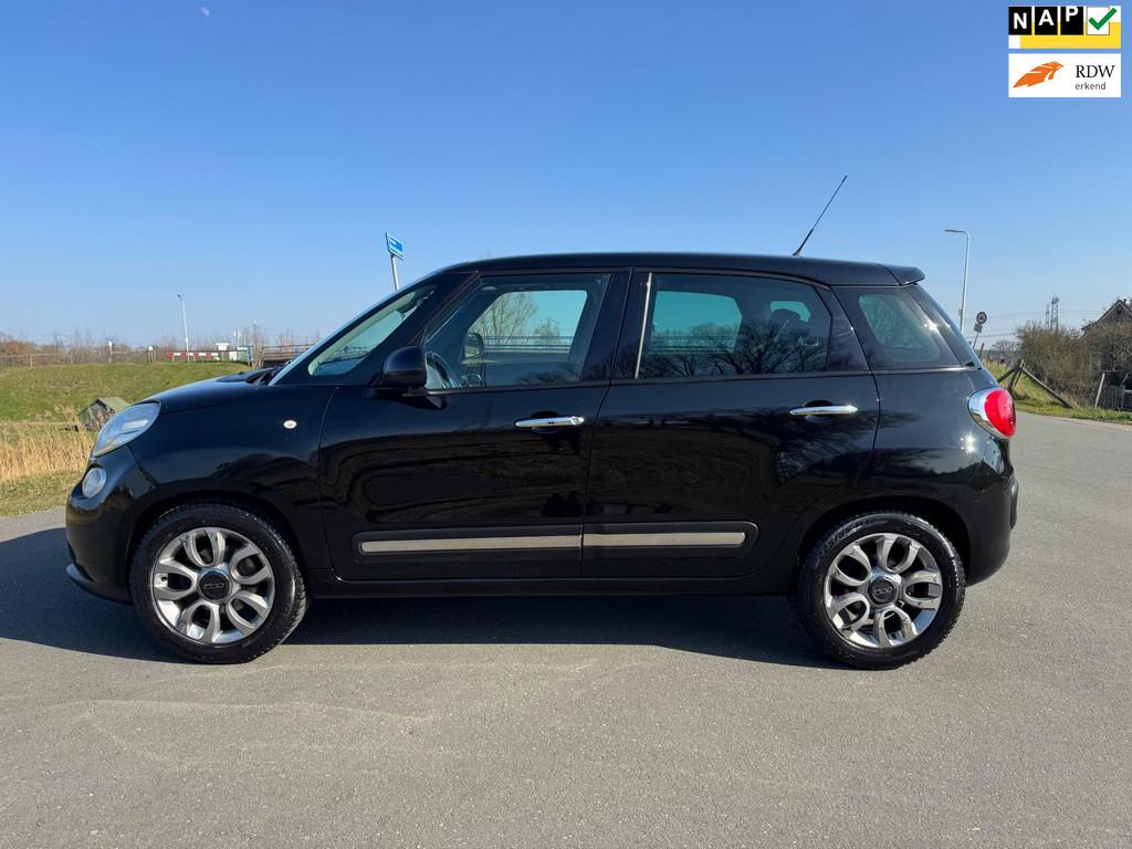 Fiat 500 L 0.9 TwinAir Lounge, Auto's, Fiat, Gebruikt, Euro 6, Zwart, Bedrijf
